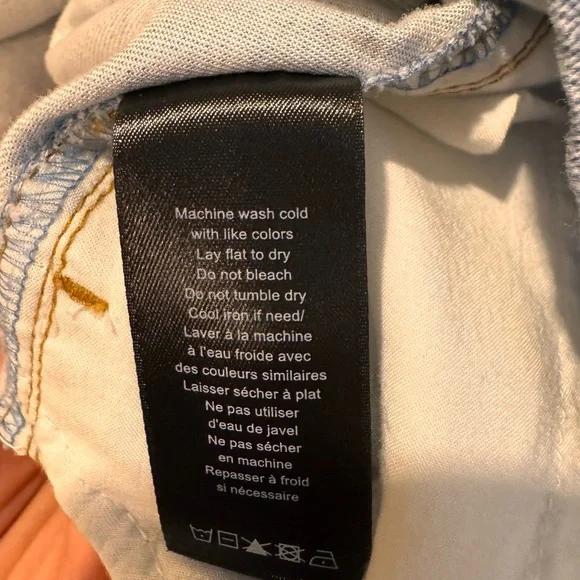 Rag & Bone Liquid Miramar Denim Look Mini Dress Women’s M - Picture 10 of 11